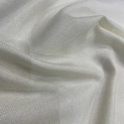 Imitation Burlap Table Runner in Ivory
