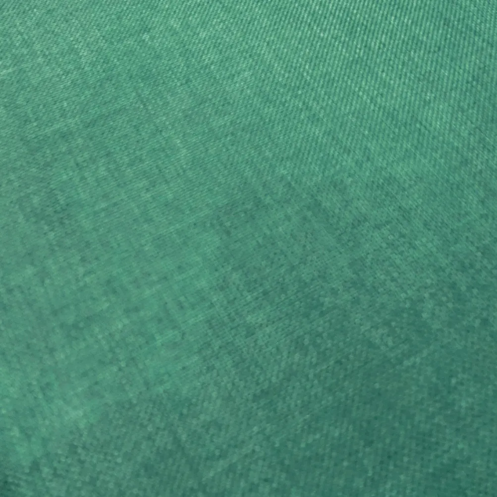 Imitation Burlap Table Runner in Hunter Green