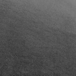 Imitation Burlap Table Runner in Charcoal