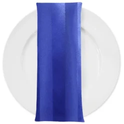 Imperial Stripe Table Napkin in Royal