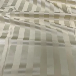 Imperial Stripe Table Runner in Ivory