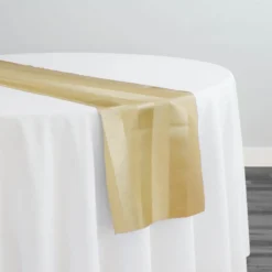 Imperial Stripe Table Runner in Gold