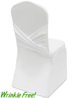 Isabel Swag Scuba (Wrinkle-Free) Chair Cover - Premium Quality