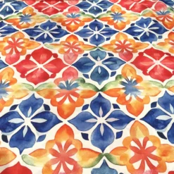 Island Fiesta (Poly Print) Table Linen