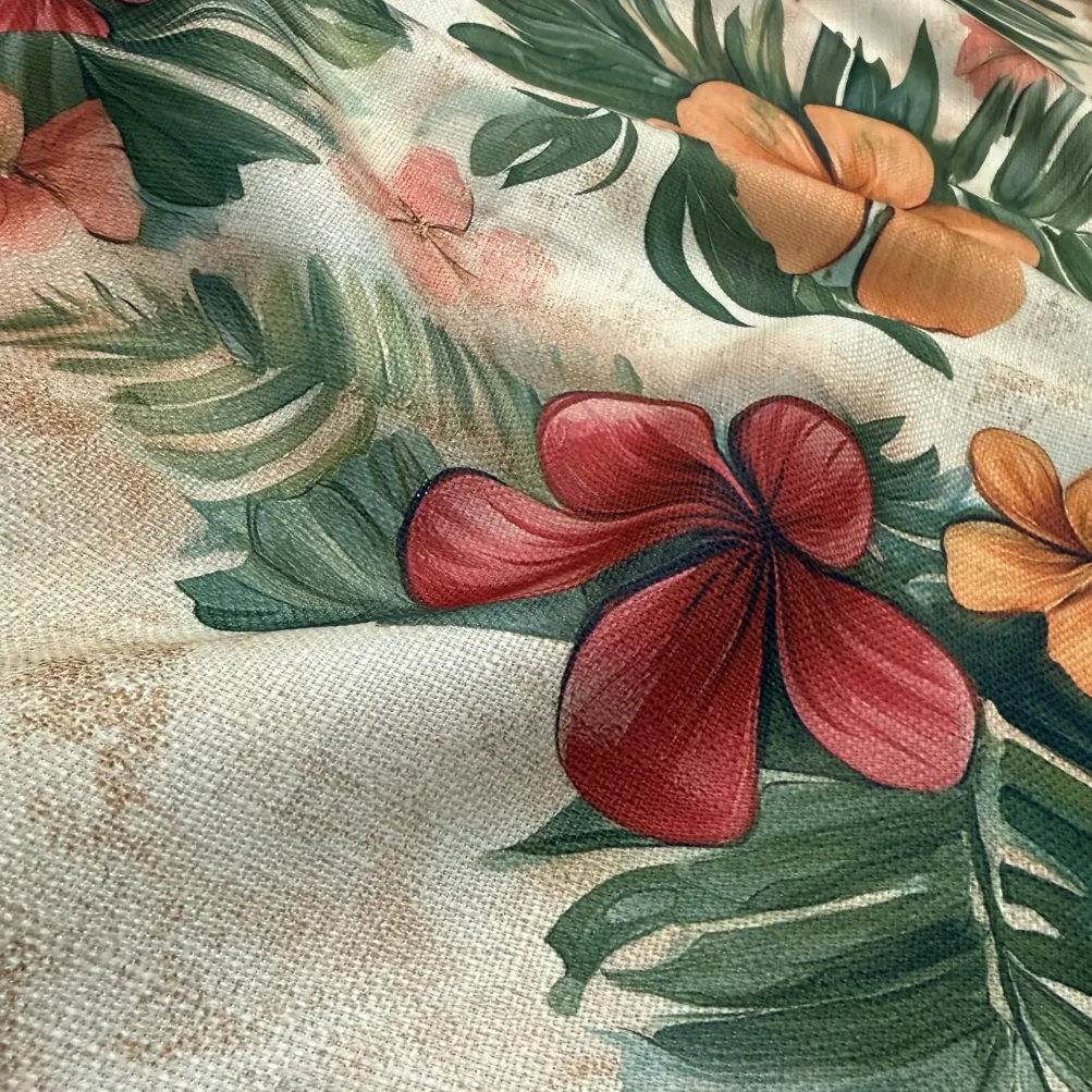 Island Garden (Slub Print) Table Linen