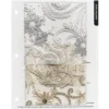 Jasmine Lace (w/ Poly Lining) Table Napkin in White