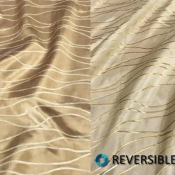 Karawave Jacquard (Reversible) Table Linen in Gold