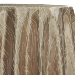 Karawave Jacquard (Reversible) Table Linen in Gold