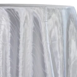 Karawave Jacquard (Reversible) Table Linen in White