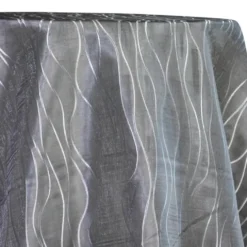 Karawave Jacquard (Reversible) Table Linen in Silver