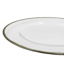 Klasik - Glass Charger Plate in Champagne Gold (Item # 0241)