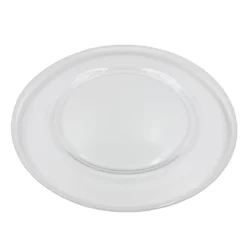 Klasik - Glass Charger Plate in White (Item # 0241)