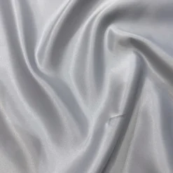 Lamour (Dull) Satin Table Linen in Silver 1302