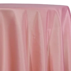 Lamour (Dull) Satin Table Linen in Dusty Rose 1317