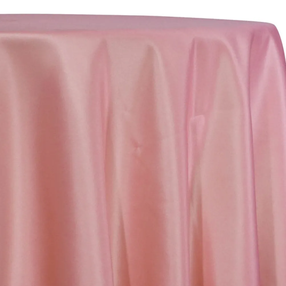 Lamour (Dull) Satin Table Linen in Dusty Rose 1317