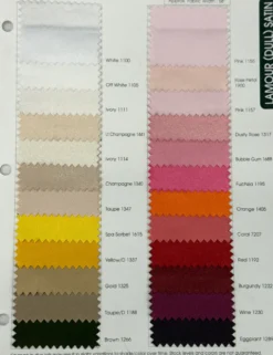 Lamour (Dull) Satin Table Linen in Blue 1119