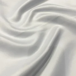 Lamour (Dull) Satin Table Linen in White