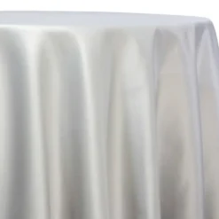 Lamour (Dull) Satin Table Linen in Off White 1105