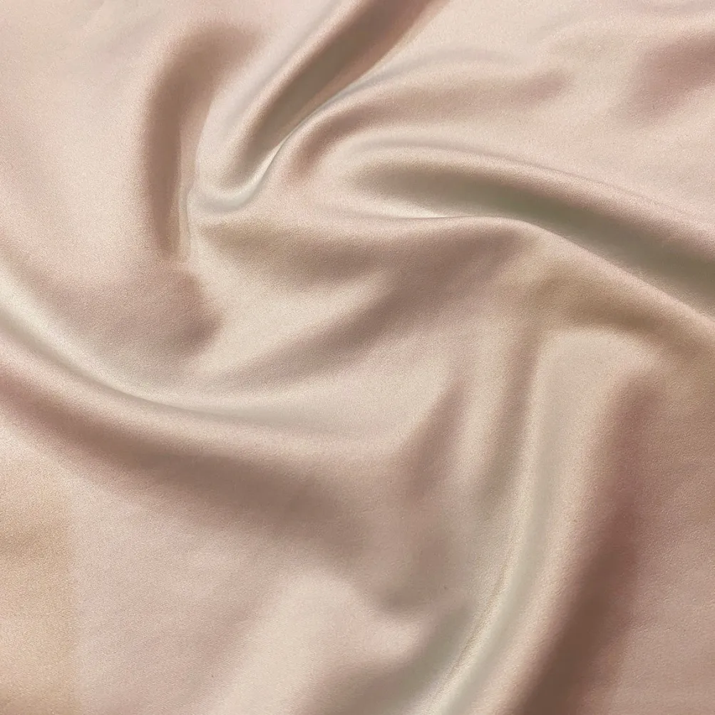 Lamour (Dull) Satin Table Linen in Taupe 1347