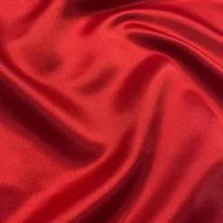 Lamour (Dull) Satin Table Linen in Red 1192