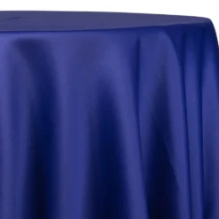 Lamour (Dull) Satin Table Linen in Royal 1147