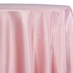 Lamour (Dull) Satin Table Linen in Pink 1155