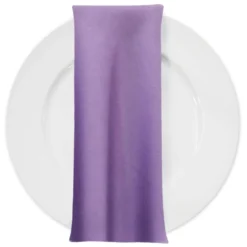 Lamour (Dull) Satin Table Napkin in Lavender 1170