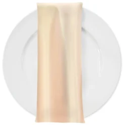 Lamour (Dull) Satin Table Napkin in Ivory 1114