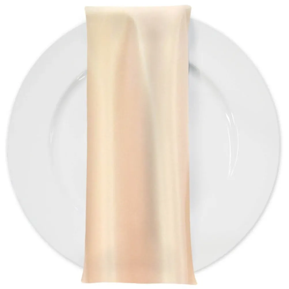 Lamour (Dull) Satin Table Napkin in Ivory 1114