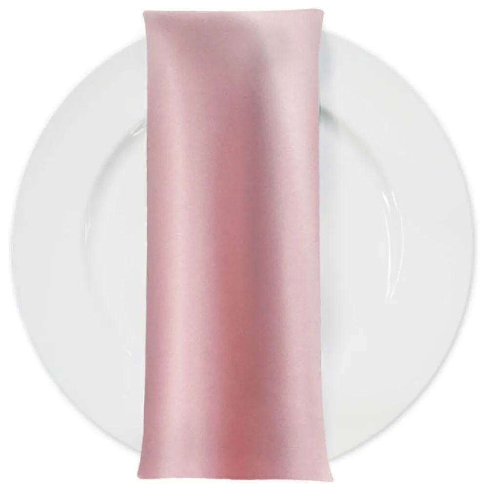 Lamour (Dull) Satin Table Napkin in Pink 1155