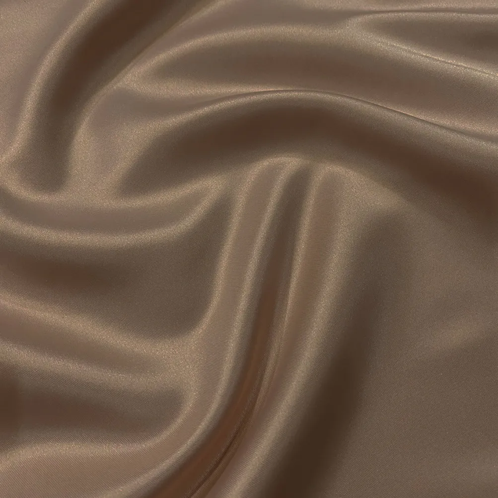 Lamour (Dull) Satin Table Runner in Taupe 1188