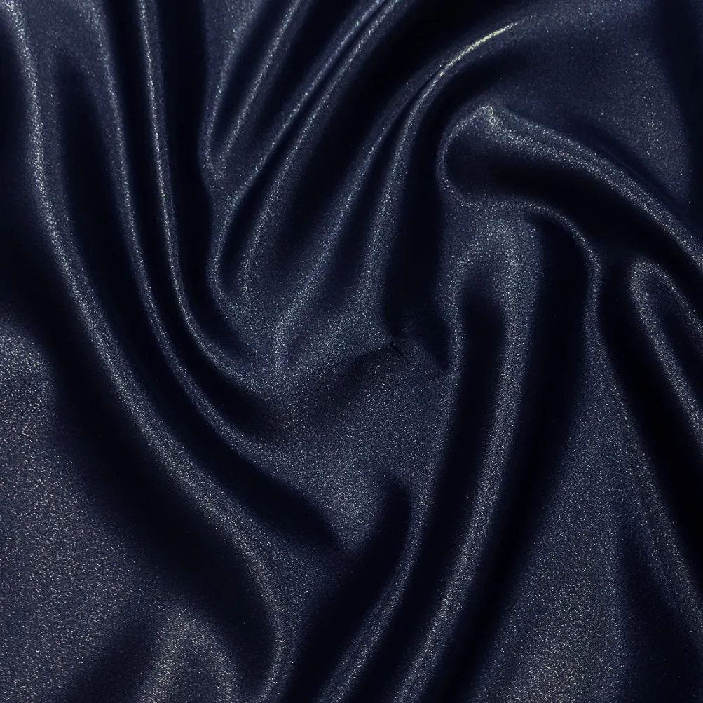 Lamour (Dull) Satin Table Runner in Navy 1245