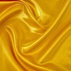 Lamour (Dull) Satin Table Runner in Yellow/D 1337