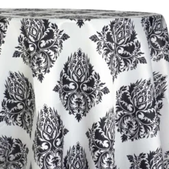 Lamour Prints Table Linen in Classic Damask