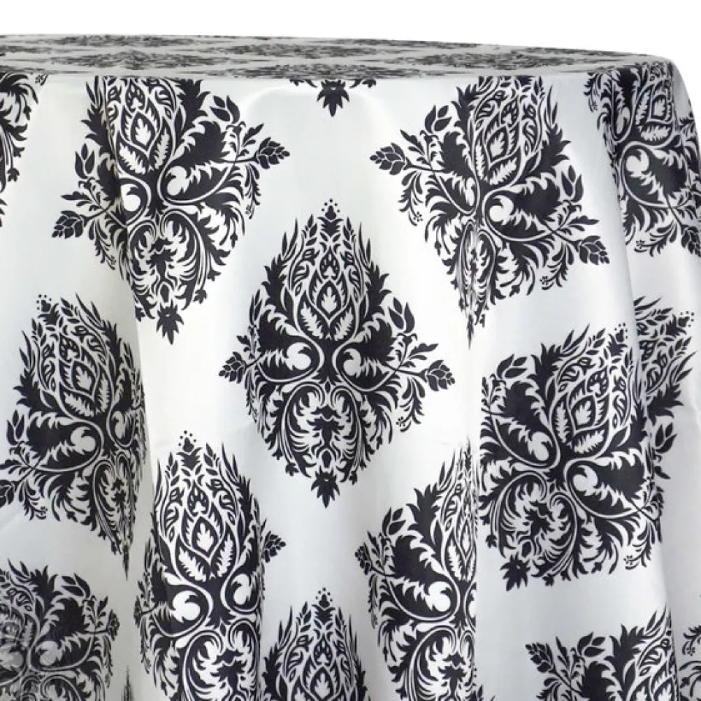 Lamour Prints Table Linen in Classic Damask