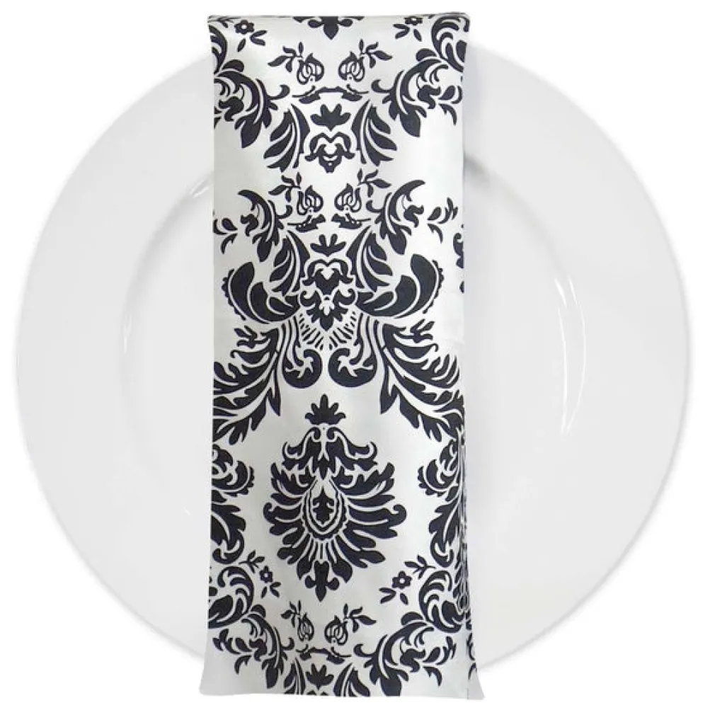 Lamour Print Table Napkin in Damask