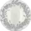 Laurel - Glass Charger Plate in Silver (Item # 0424)