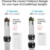 3-Layer Valance Hanger (for CastleTop® uprights)