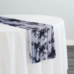 Laylani Lace Table Runner in Navy