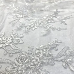 Laylani Lace Table Runner in White