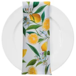 Lemon (Poly Print) Table Napkin