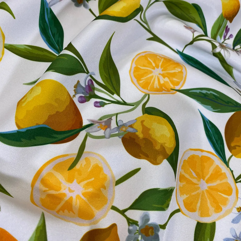 Lemon (Poly Print) Table Runner
