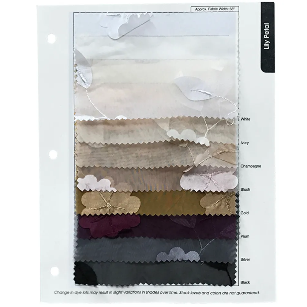 Lily Petal Table Linen in Plum