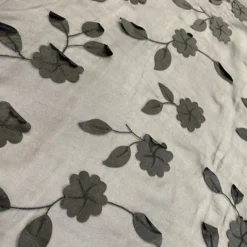 Lily Petal Table Runner in Black