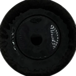 Linen - Glass Charger Plate in Black (Item # 0236)