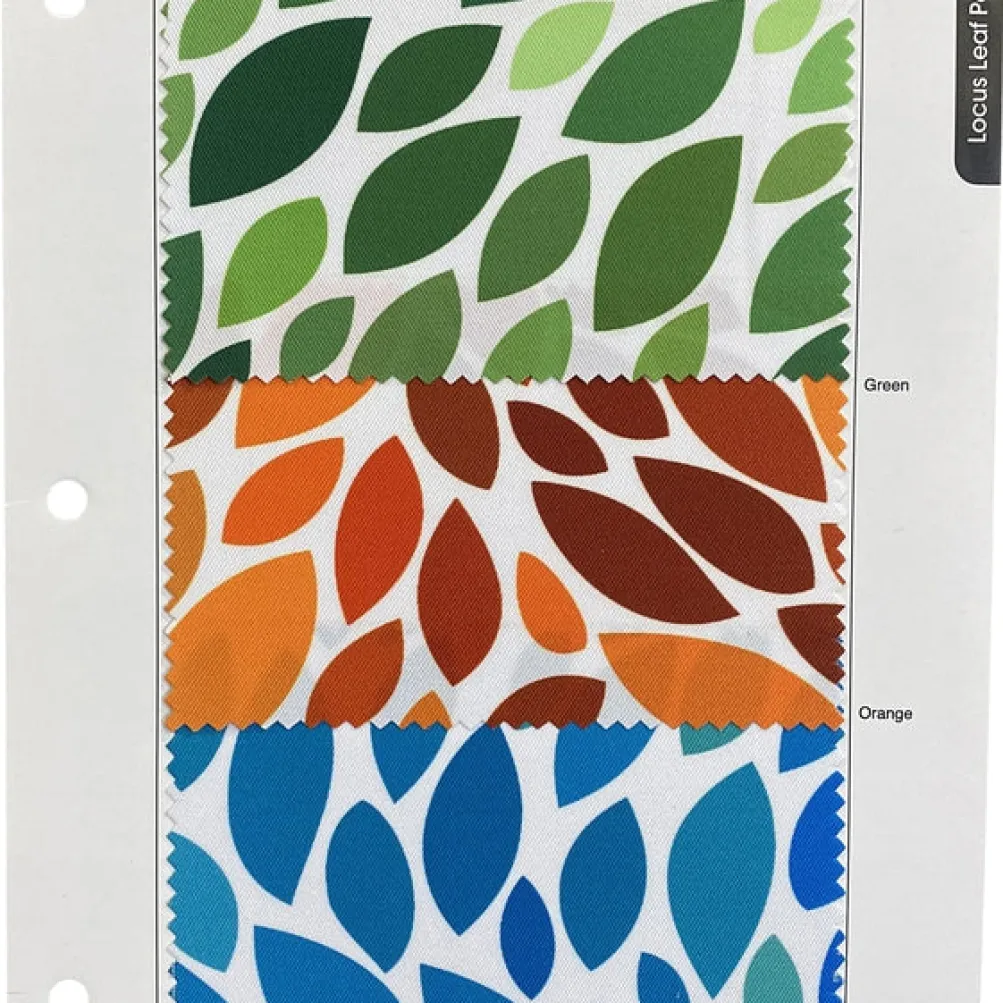 Locus Leaf (Poly Print) Table Runner in Green