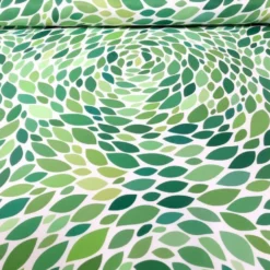 Locus Leaf (Poly Print) Table Runner in Green