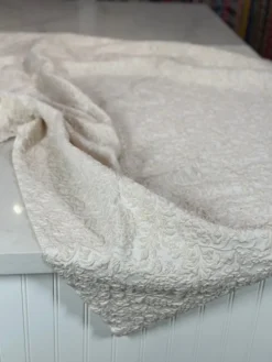 Lucia Jacquard Table Napkin in Ivory