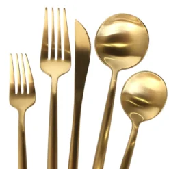 Luna Klasik Flatware/Cutlery in Gold