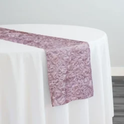 Lush Chiffon Table Runner in Blush